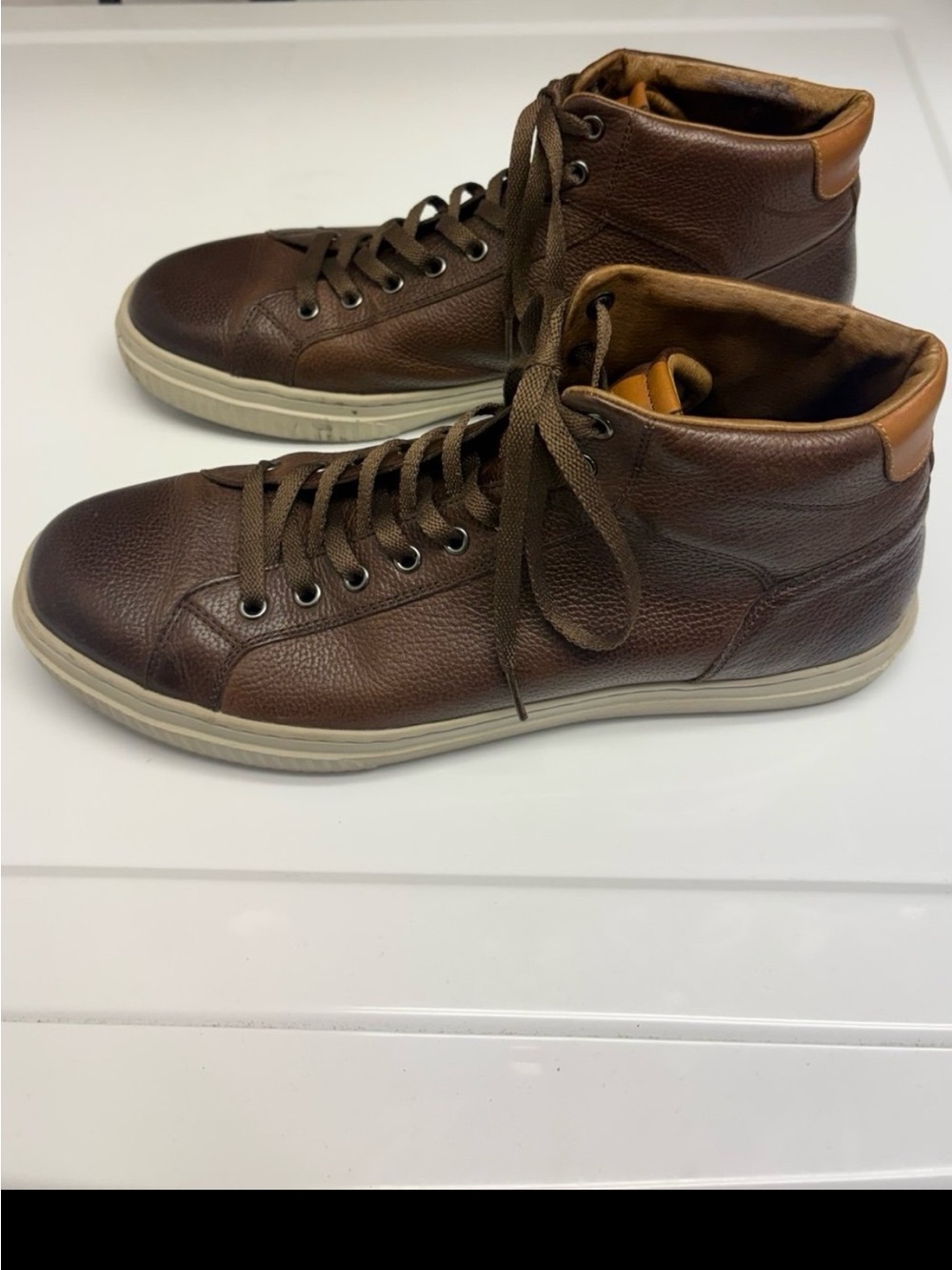 12D J&M Leather Sneakers - Picture 3 of 9